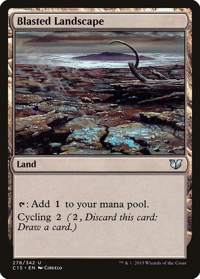 Blasted Landscape [Commander 2015] | GrognardGamesBatavia