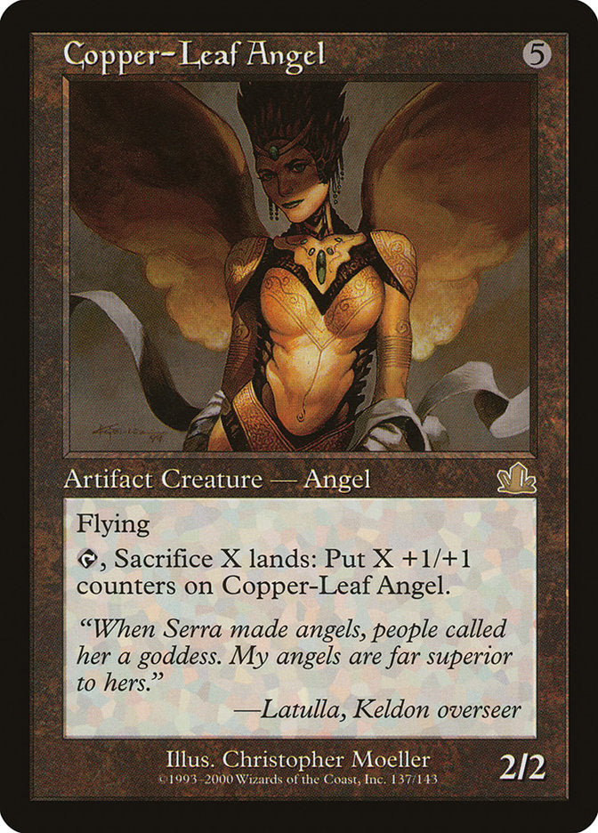 Copper-Leaf Angel [Prophecy] | GrognardGamesBatavia