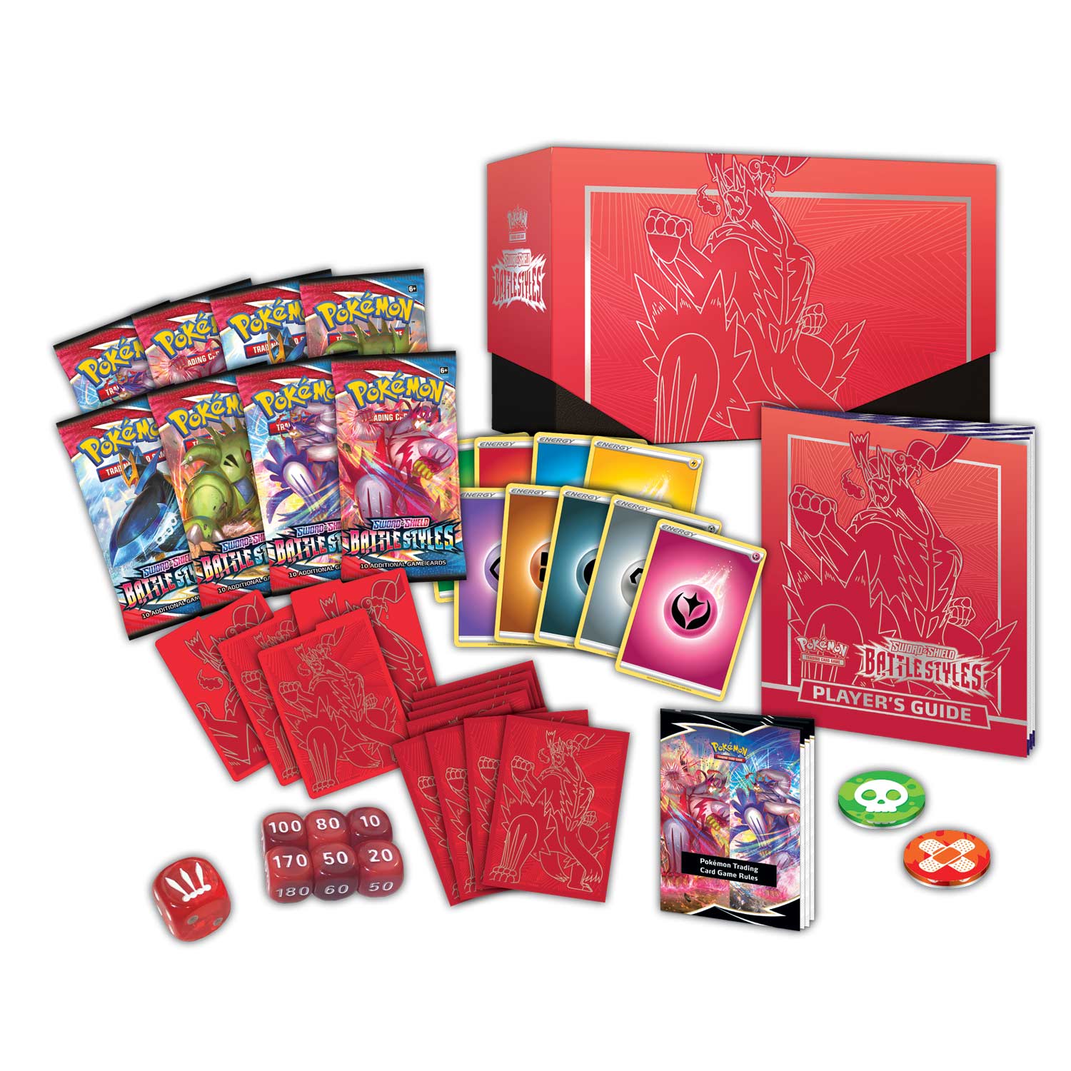 Sword & Shield: Battle Styles - Elite Trainer Box (Gigantamax Single Strike Urshifu) | GrognardGamesBatavia