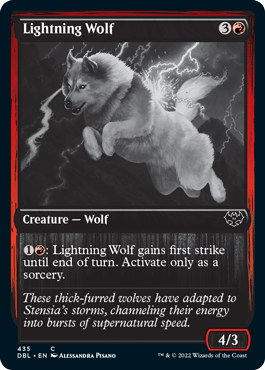 Lightning Wolf [Innistrad: Double Feature] | GrognardGamesBatavia