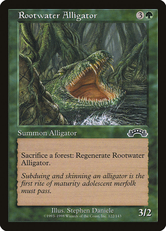 Rootwater Alligator [Exodus] | GrognardGamesBatavia