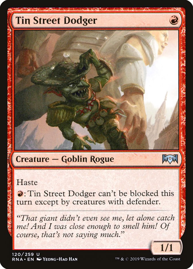 Tin Street Dodger [Ravnica Allegiance] | GrognardGamesBatavia