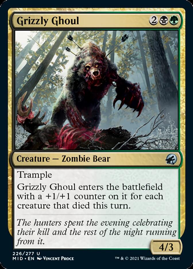 Grizzly Ghoul [Innistrad: Midnight Hunt] | GrognardGamesBatavia