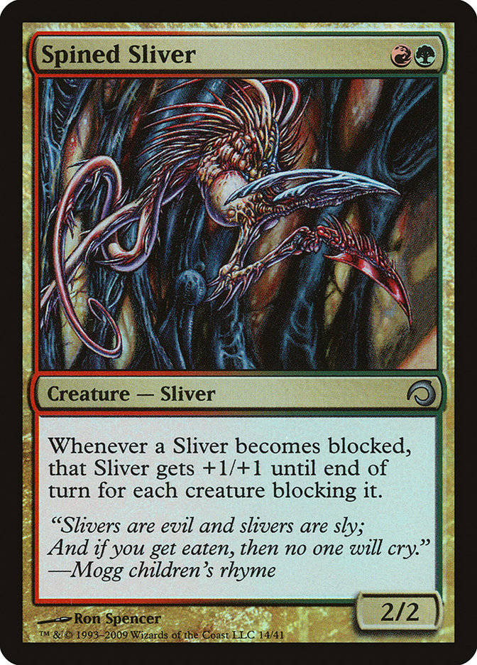 Spined Sliver [Premium Deck Series: Slivers] | GrognardGamesBatavia