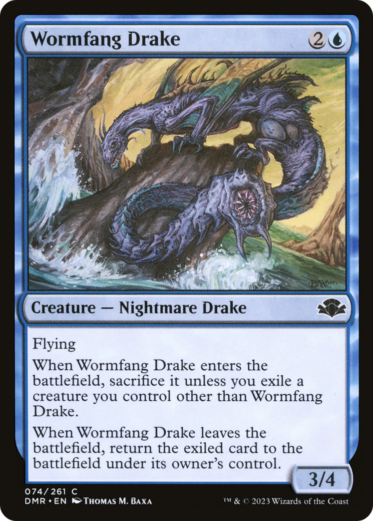 Wormfang Drake [Dominaria Remastered] | GrognardGamesBatavia