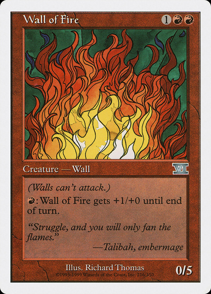 Wall of Fire [Classic Sixth Edition] | GrognardGamesBatavia