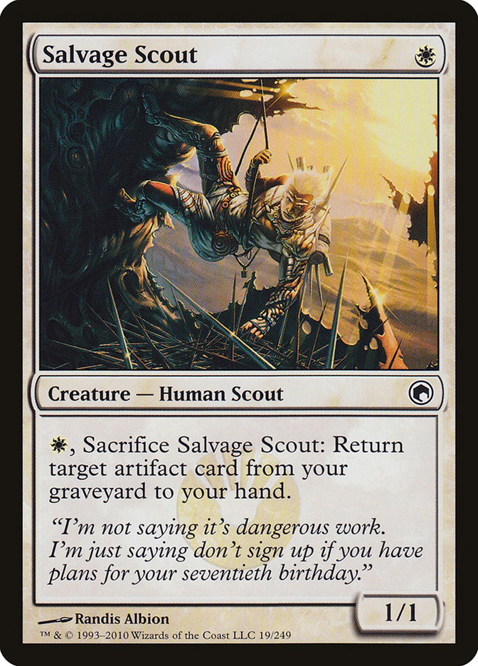 Salvage Scout [Scars of Mirrodin] | GrognardGamesBatavia