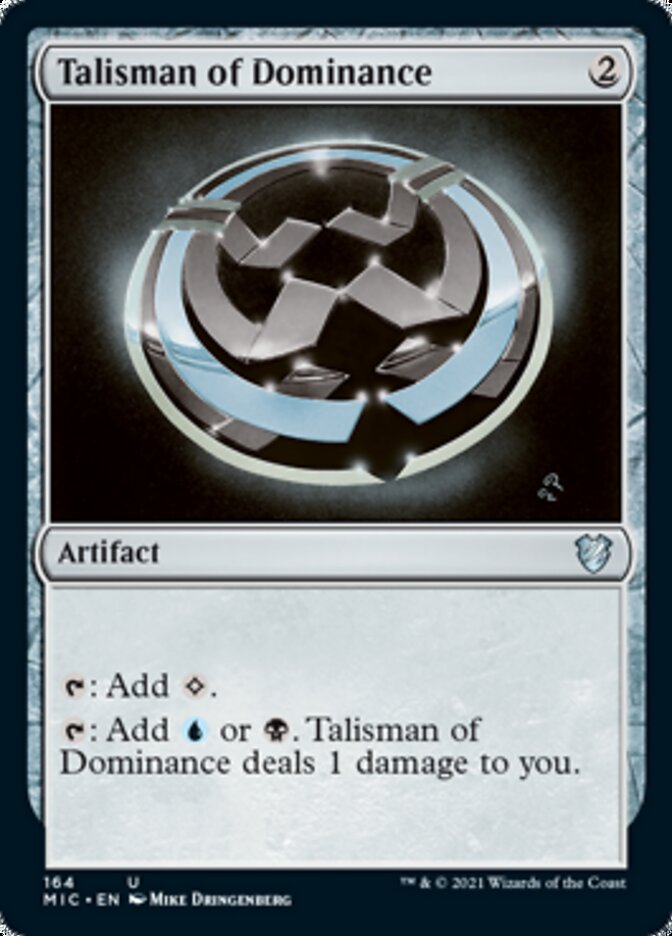 Talisman of Dominance [Innistrad: Midnight Hunt Commander] | GrognardGamesBatavia