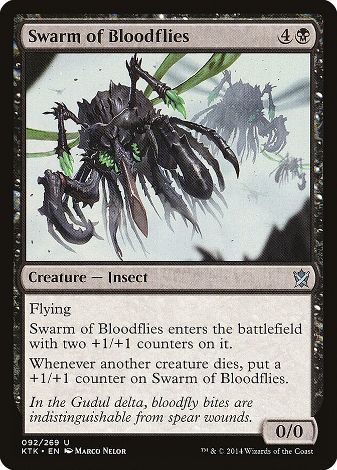 Swarm of Bloodflies [Khans of Tarkir] | GrognardGamesBatavia