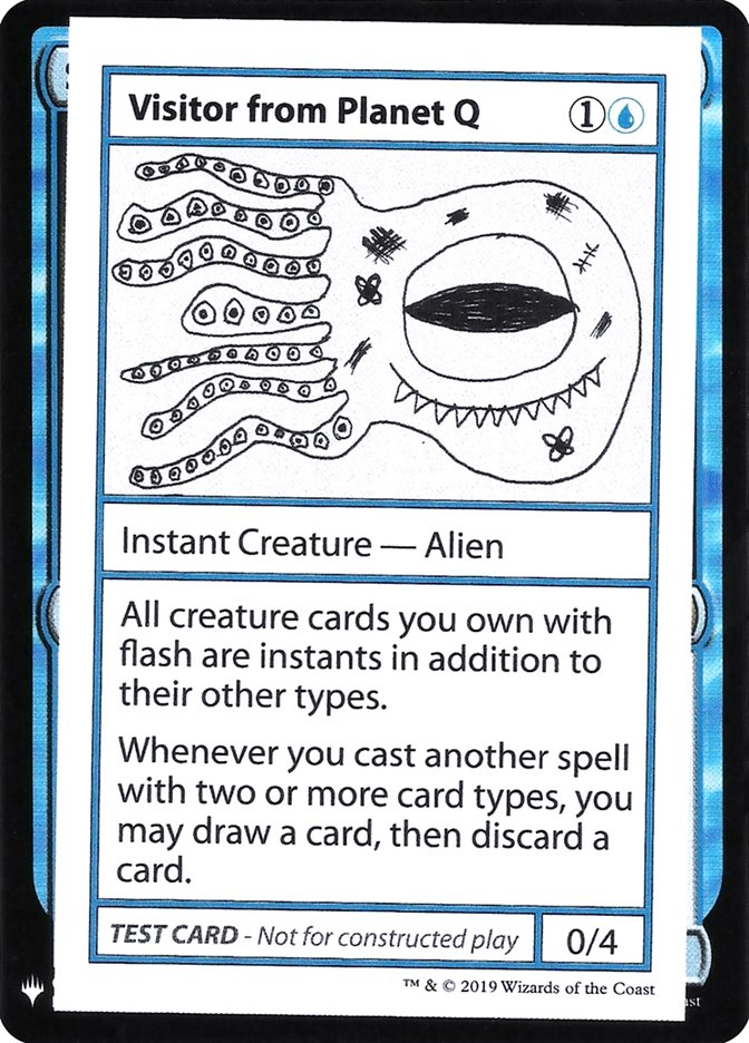 Visitor from Planet Q [Mystery Booster Playtest Cards] | GrognardGamesBatavia