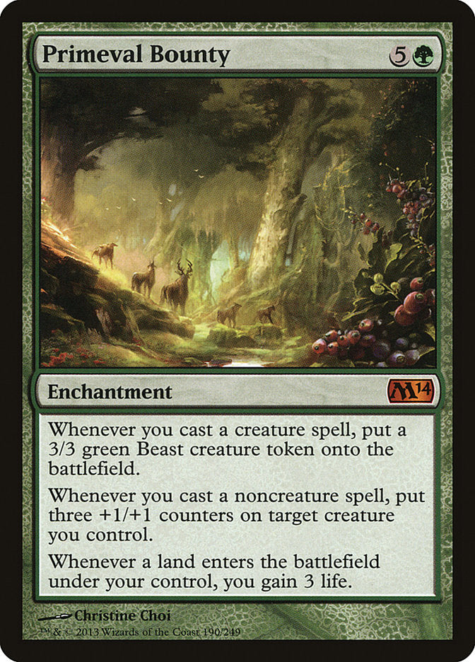 Primeval Bounty [Magic 2014] | GrognardGamesBatavia