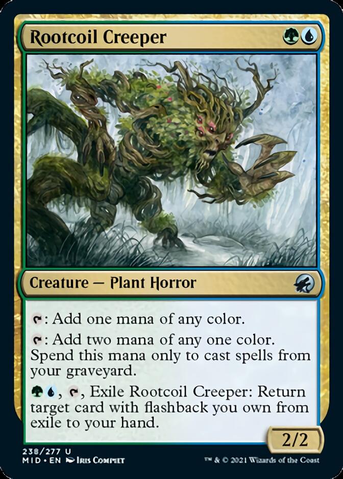 Rootcoil Creeper [Innistrad: Midnight Hunt] | GrognardGamesBatavia