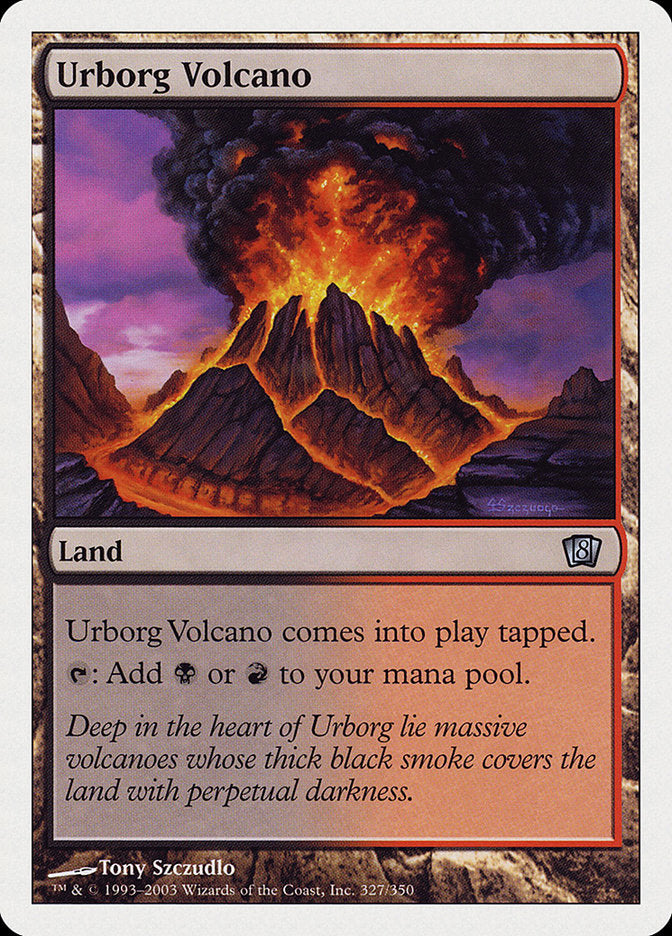 Urborg Volcano [Eighth Edition] | GrognardGamesBatavia