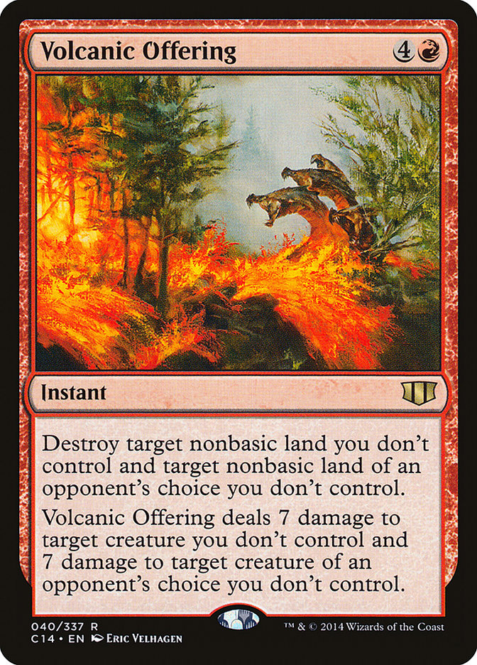 Volcanic Offering [Commander 2014] | GrognardGamesBatavia