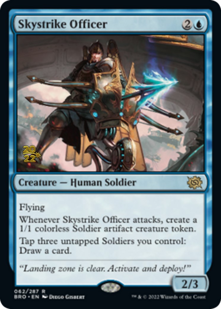 Skystrike Officer [The Brothers' War Prerelease Promos] | GrognardGamesBatavia