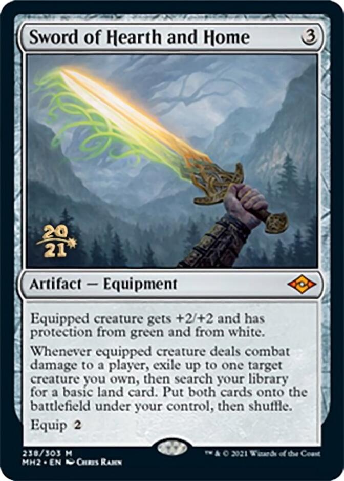 Sword of Hearth and Home [Modern Horizons 2 Prerelease Promos] | GrognardGamesBatavia