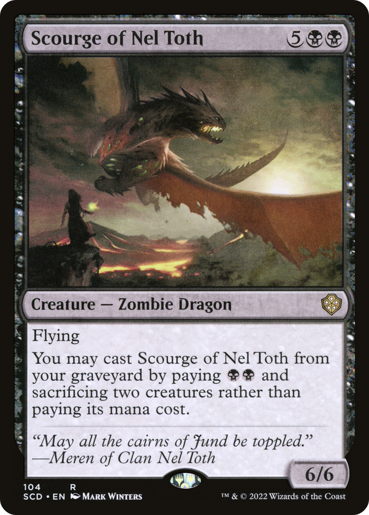 Scourge of Nel Toth [Starter Commander Decks] | GrognardGamesBatavia