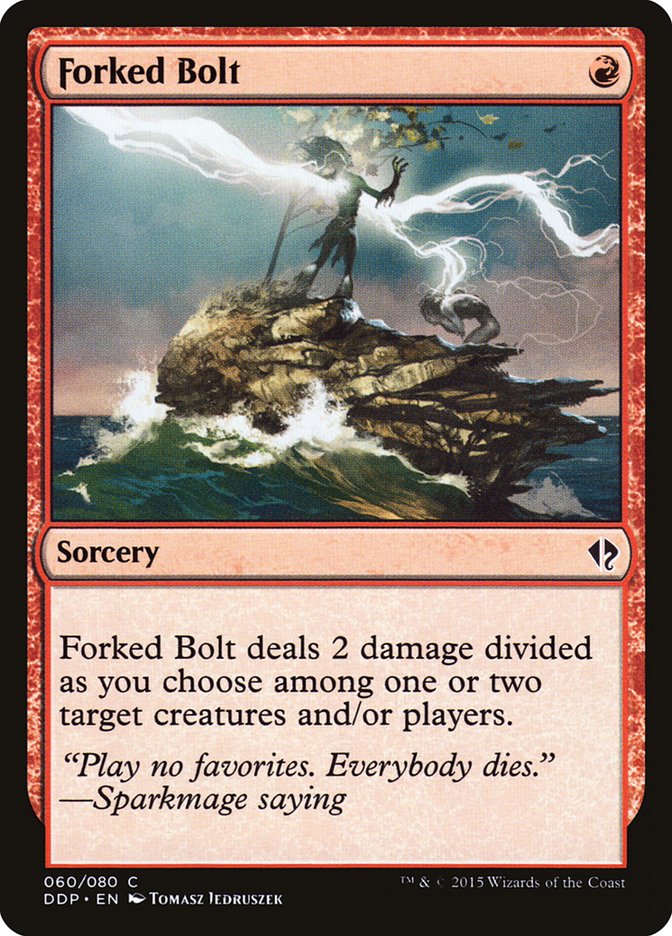 Forked Bolt [Duel Decks: Zendikar vs. Eldrazi] | GrognardGamesBatavia