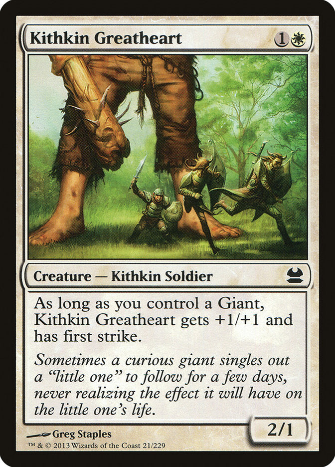 Kithkin Greatheart [Modern Masters] | GrognardGamesBatavia