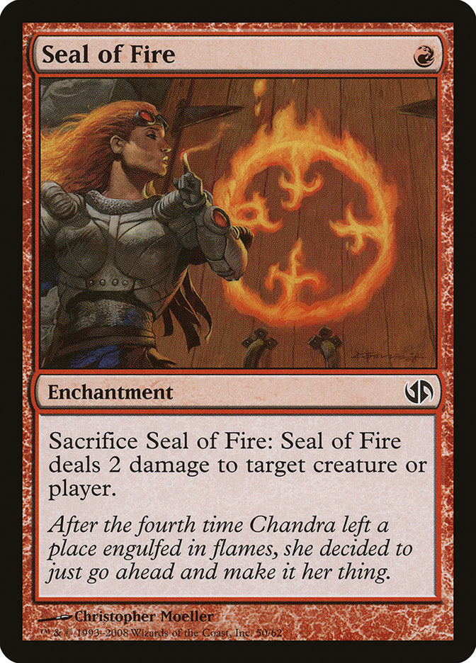 Seal of Fire [Duel Decks: Jace vs. Chandra] | GrognardGamesBatavia
