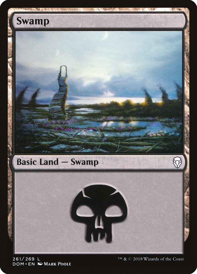 Swamp (261) [Dominaria] | GrognardGamesBatavia