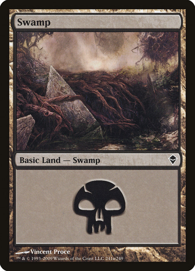 Swamp (241a) [Zendikar] | GrognardGamesBatavia