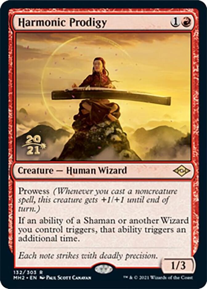 Harmonic Prodigy [Modern Horizons 2 Prerelease Promos] | GrognardGamesBatavia