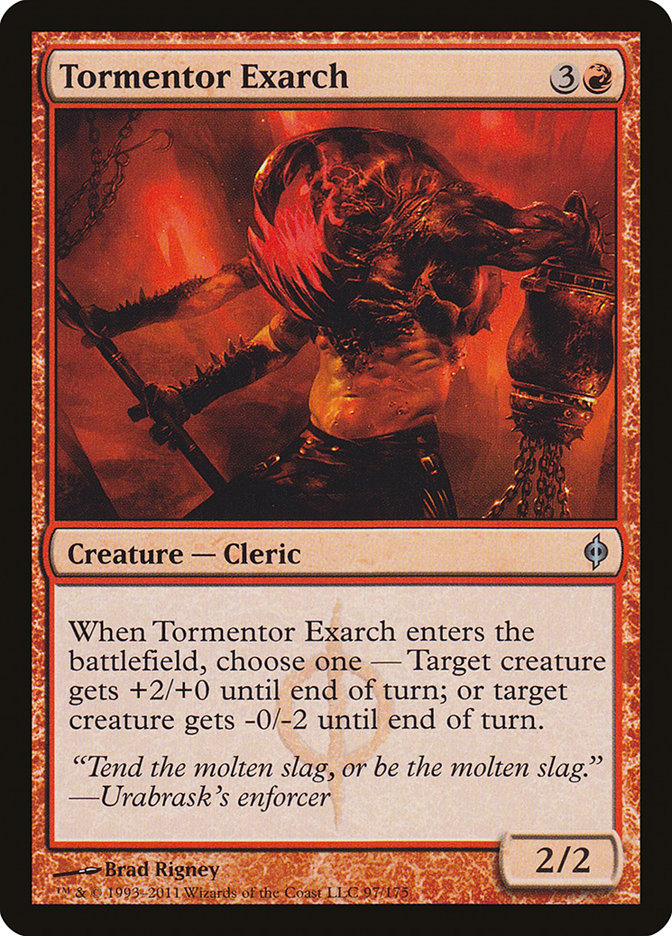 Tormentor Exarch [New Phyrexia] | GrognardGamesBatavia