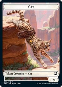 Cat // Insect Double-Sided Token [Zendikar Rising Tokens] | GrognardGamesBatavia