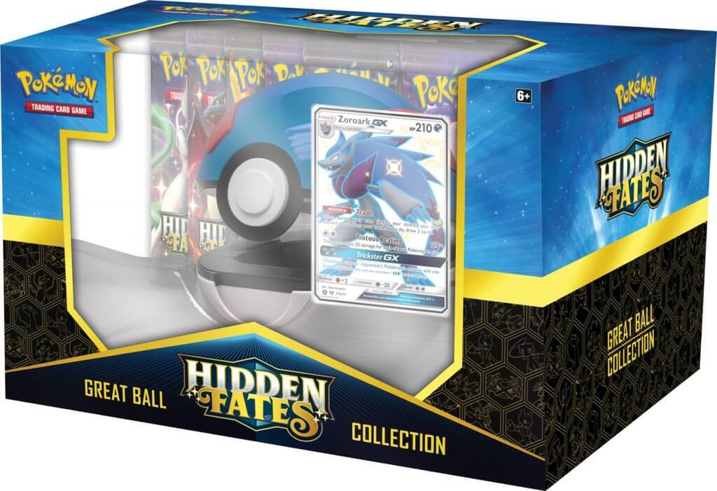 Hidden Fates - Great Ball Collection (Shiny Zoroark GX) | GrognardGamesBatavia