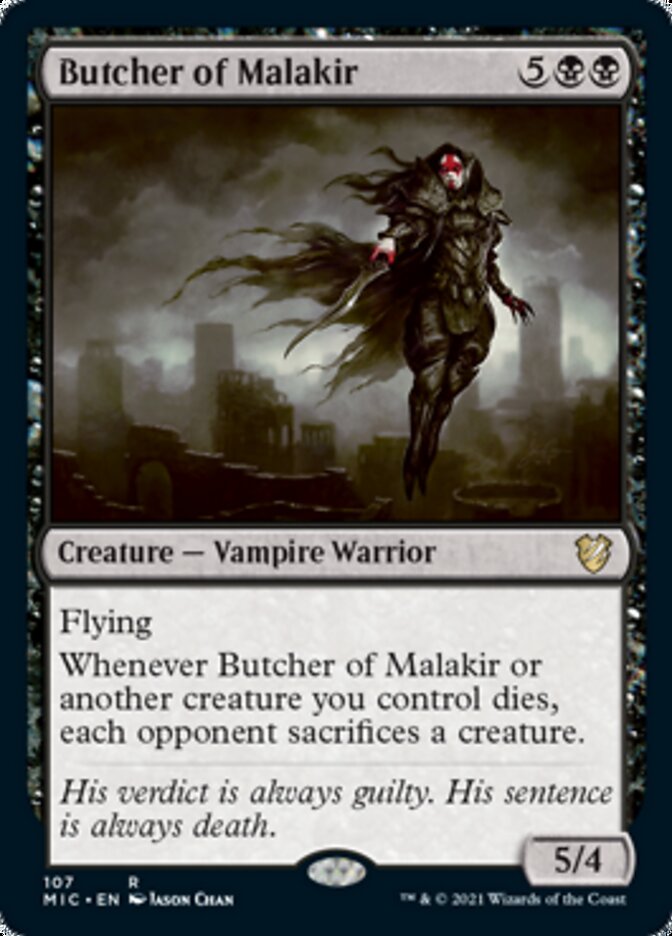 Butcher of Malakir [Innistrad: Midnight Hunt Commander] | GrognardGamesBatavia
