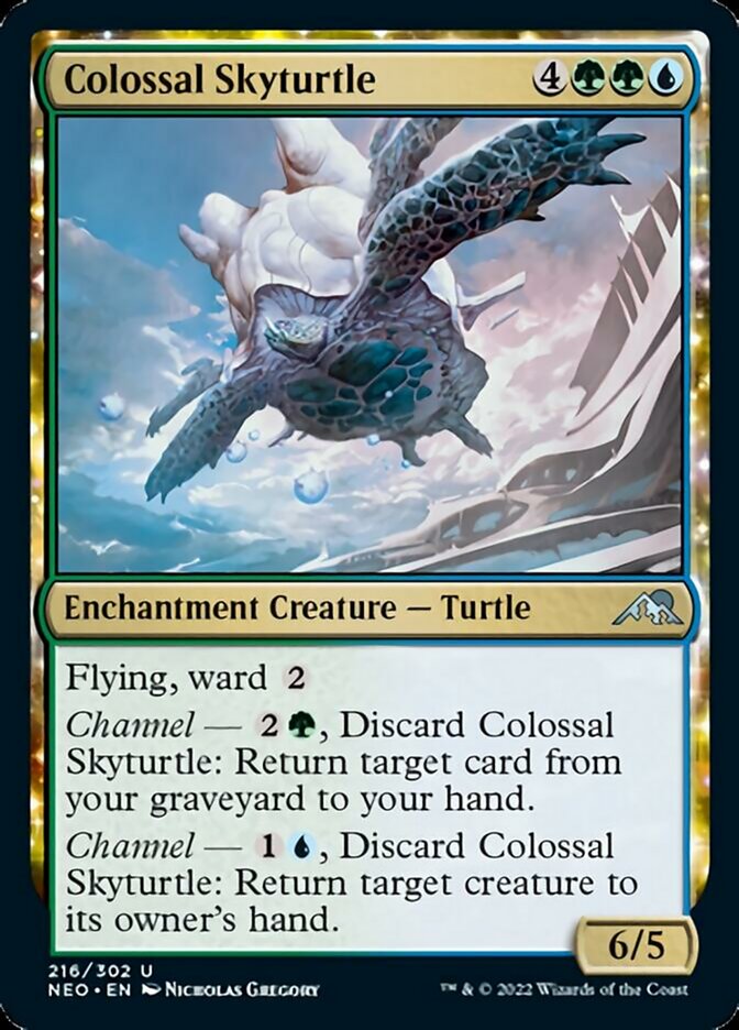 Colossal Skyturtle [Kamigawa: Neon Dynasty] | GrognardGamesBatavia