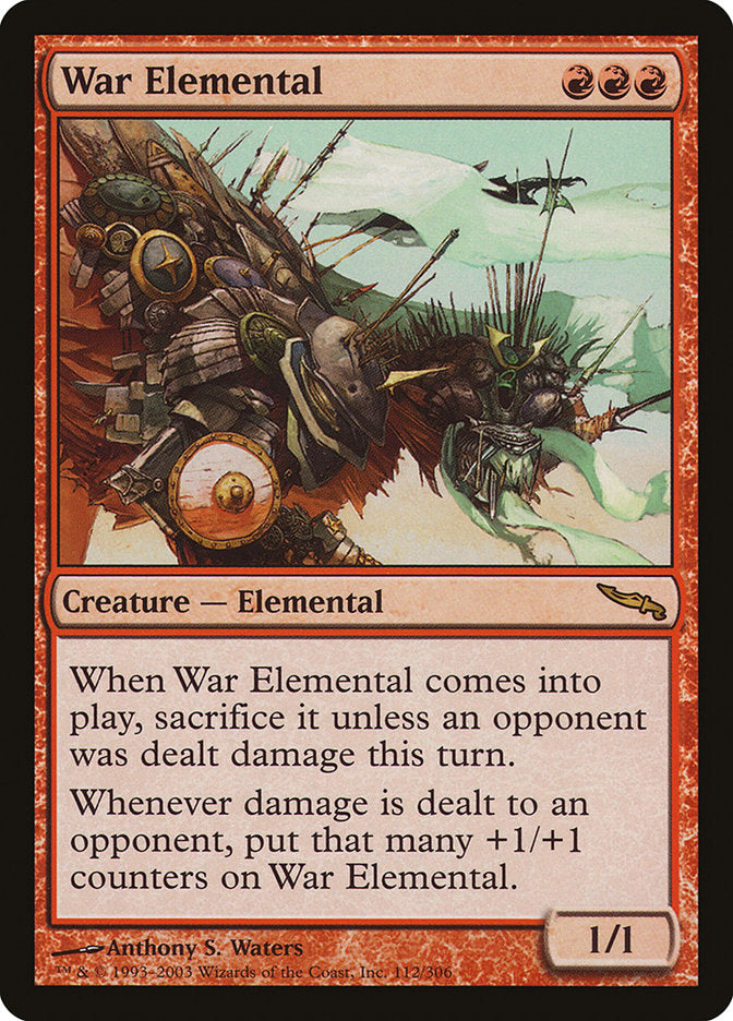 War Elemental [Mirrodin] | GrognardGamesBatavia