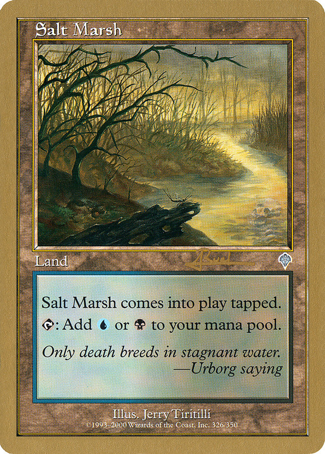 Salt Marsh (Antoine Ruel) [World Championship Decks 2001] | GrognardGamesBatavia