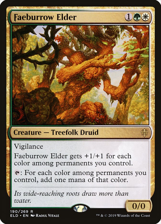Faeburrow Elder [Throne of Eldraine] | GrognardGamesBatavia