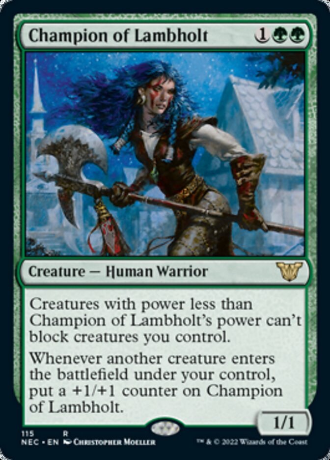 Champion of Lambholt [Kamigawa: Neon Dynasty Commander] | GrognardGamesBatavia