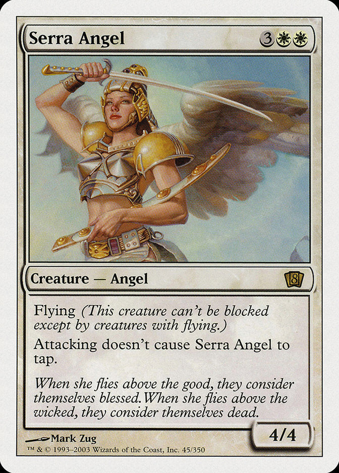 Serra Angel [Eighth Edition] | GrognardGamesBatavia