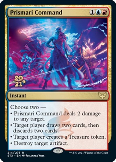 Prismari Command [Strixhaven: School of Mages Prerelease Promos] | GrognardGamesBatavia