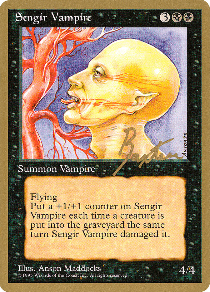 Sengir Vampire (George Baxter) [Pro Tour Collector Set] | GrognardGamesBatavia