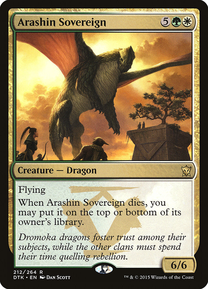 Arashin Sovereign [Dragons of Tarkir] | GrognardGamesBatavia