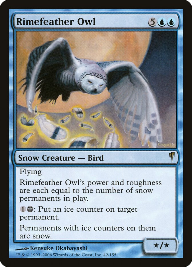 Rimefeather Owl [Coldsnap] | GrognardGamesBatavia