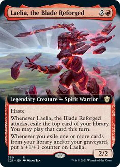 Laelia, the Blade Reforged (Extended Art) [Commander 2021] | GrognardGamesBatavia