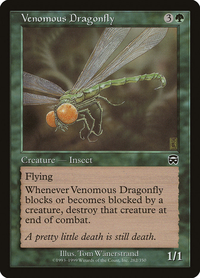 Venomous Dragonfly [Mercadian Masques] | GrognardGamesBatavia