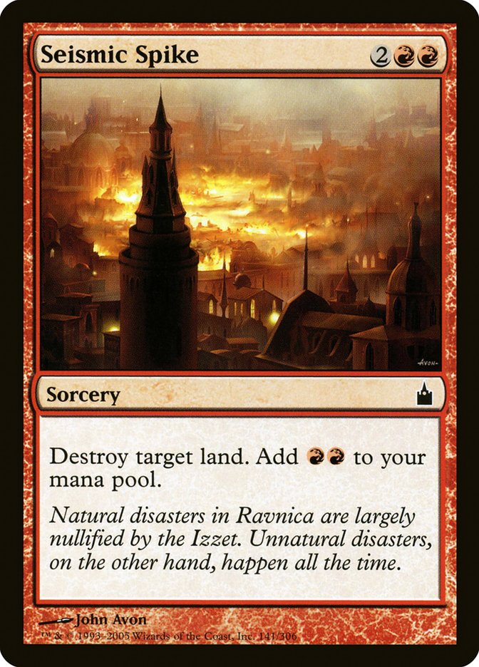 Seismic Spike [Ravnica: City of Guilds] | GrognardGamesBatavia