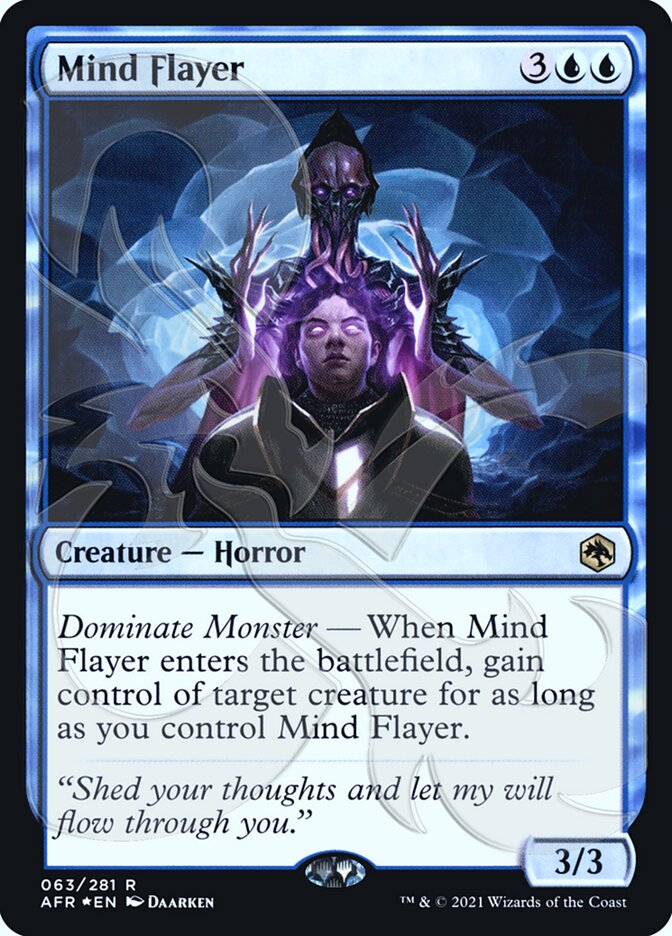 Mind Flayer (Ampersand Promo) [Dungeons & Dragons: Adventures in the Forgotten Realms Promos] | GrognardGamesBatavia