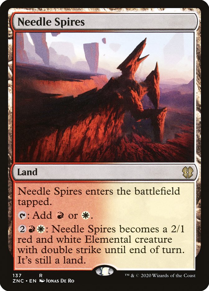 Needle Spires [Zendikar Rising Commander] | GrognardGamesBatavia