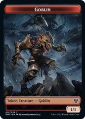 Zombie Knight // Goblin Double-Sided Token [Dominaria United Commander Tokens] | GrognardGamesBatavia