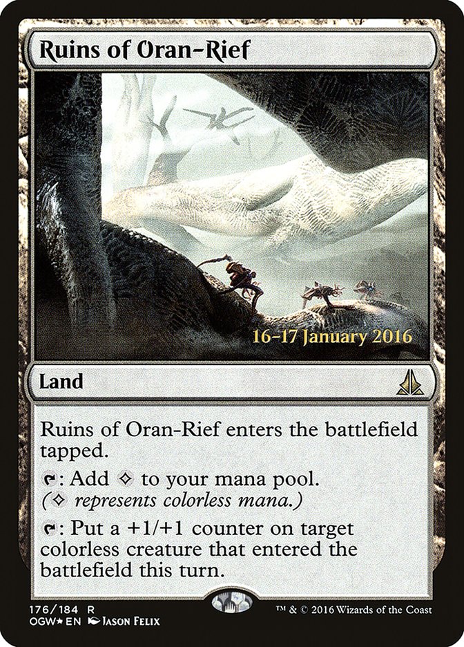 Ruins of Oran-Rief [Oath of the Gatewatch Prerelease Promos] | GrognardGamesBatavia