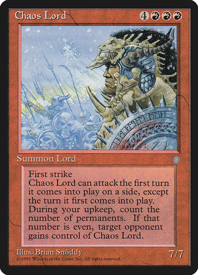 Chaos Lord [Ice Age] | GrognardGamesBatavia