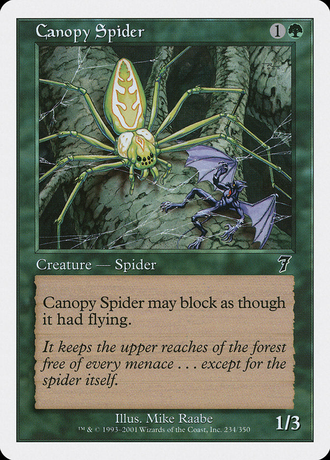 Canopy Spider [Seventh Edition] | GrognardGamesBatavia